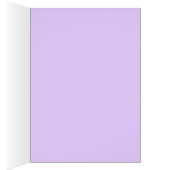 ラグジュアリーエレガントパープルフローラスワーズサンキューカード (内側 (右))