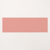 ラグジュアリーエレガントピンク金ゴールドマーブルエフェクト名 ヨガマット (裏面(横))