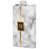 ラグジュアリーエレガントブモダンラック金ゴールド大理石 フラスク (左)