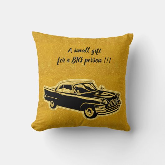 ラグジュアリーエレガントブモダンラック金ゴールド車 クッション (正面)