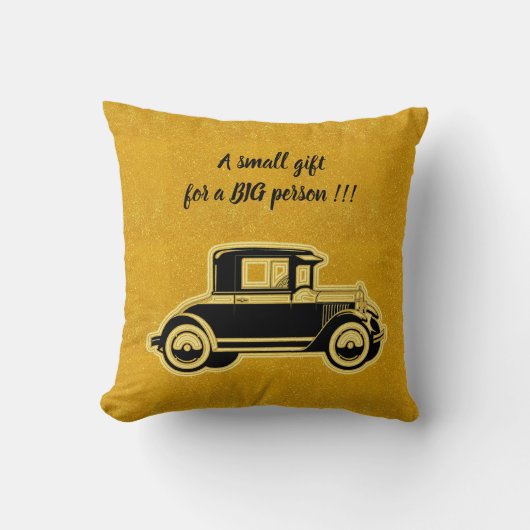 ラグジュアリーエレガントブモダンラック金ゴールド車 クッション (正面)