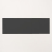 ラグジュアリーエレガントブラック金ゴールドマーブルエフェクト名 ヨガマット (裏面(横))