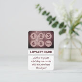 ラグジュアリーエレガントブランドプロフェッショナル法律事務所 ロイヤリティカード (スタンド正面)