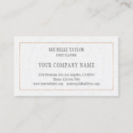 ラグジュアリーエレガントホワイトローズ金ゴールドマンダラグラマー 名刺