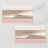 ラグジュアリーエレガントモダンプロフェッショナル 名刺 (正面/裏面)