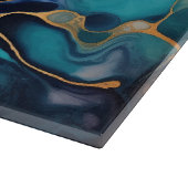 ラグジュアリーエレガント抽象芸術マーブルビューティフル カッティングボード (角)