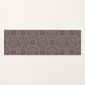 ラグジュアリーエレガント金ゴールドマンデラヨガマット ヨガマット (正面(横))