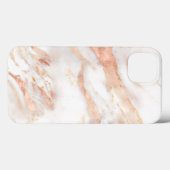 ラグジュアリーエレガント銅バラ金ゴールド大理石 Case-Mate iPhoneケース (裏面 (横))