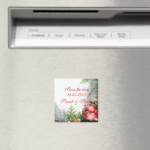 ラグジュアリーエレガント・クリスマス・ウィンター マグネット (インサイチュ (食洗機))