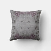 ラグジュアリーエンジェルモダンヴィンテージフローラバラ クッション (裏面)