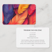 ラグジュアリーオセアニアマット名刺デザイン 名刺 (正面/裏面)