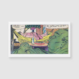 ラグジュアリーオブラズネスヴィンテージ漫画パネル