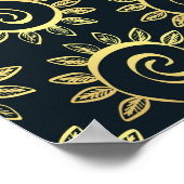 ラグジュアリーオーナメント39 ポスター (角)