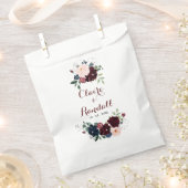 ラグジュアリーカラフルボホフローラ結婚ズ フェイバーバッグ (クリップ留めされた状態)