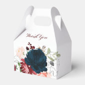 ラグジュアリーカラフルボホフローラ結婚ズ フェイバーボックス (裏面サイド)