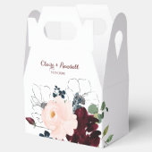 ラグジュアリーカラフルボホフローラ結婚ズ フェイバーボックス (オープン)