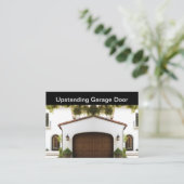 ラグジュアリーガレージドアサービス 名刺 (スタンド正面)