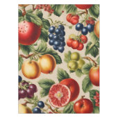 ラグジュアリーガーデンのフルーツと花イタリアン付き テーブルクロス (正面)