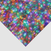 ラグジュアリークリスマススターきらめくズ 薄葉紙 (詳細)