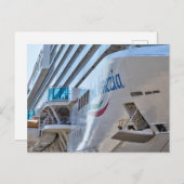 ラグジュアリークルーズ船 シーズンポストカード (正面/裏面)