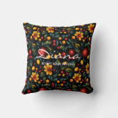 ラグジュアリークロマフローラ装飾装飾用クッション クッション (裏面)