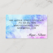 ラグジュアリークールマーブル名刺 名刺 (裏面)