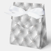 ラグジュアリーグラムソフトグレーベフェイクルベット フェイバーボックス (正面)