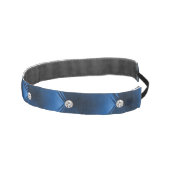 ラグジュアリーグラムブルーフェイクベルベット アスレチックヘッドバンド (右)