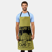 ラグジュアリーグランプ エプロン (着用した状態)