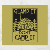 ラグジュアリーグランプ スパークリングワインラベル (シングルラベル)