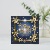 ラグジュアリーグリーティングカードメリークリスマス&新年 (スタンド正面)