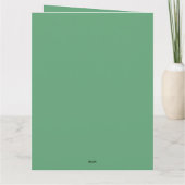 ラグジュアリーグリーティングカード カード (裏面)