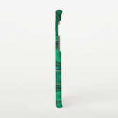 ラグジュアリーグリーンイエロー抽象芸術パターン SAMSUNG GALAXYケース (左側)