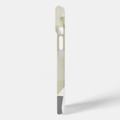 ラグジュアリーグリーングレーホワイトウォーターカラー抽象芸術アート Case-Mate iPhoneケース (裏面 / 左)