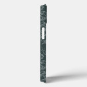 ラグジュアリーグリーンフローラダマスク壁紙 Case-Mate iPhoneケース (裏面 / 右)