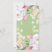 ラグジュアリーグリーンフローラ30th Birthday サンキューカード (裏面)