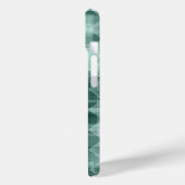 ラグジュアリーグリーンホワイトロームバスウォーターカラー抽象芸術アート Case-Mate iPhoneケース (裏面 / 左)
