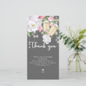 ラグジュアリーグレイフローラ30th Birthday サンキューカード (スタンド正面)