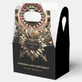 ラグジュアリーゲームナイトパーティーパーソナライズされたサンキュー フェイバーボックス (オープン)