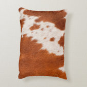 ラグジュアリーコウィドアニマルスキンプリント装飾用クッション アクセントクッション (裏面(縦))