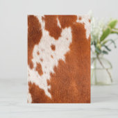 ラグジュアリーコウィドアニマルスキンプリント装飾用クッション 招待状 (スタンド正面)