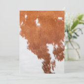 ラグジュアリーコウィドアニマルスキンプリント 招待状 (スタンド正面)