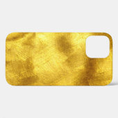 ラグジュアリーゴールデンテクスチャデザイン Case-Mate iPhoneケース (裏面 (横))