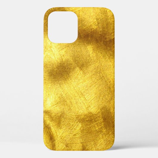 ラグジュアリーゴールデンテクスチャデザイン Case-Mate iPhoneケース (裏面)