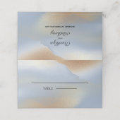 ラグジュアリーゴールデンテクスチャ プレイスカード (外部開封)