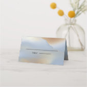 ラグジュアリーゴールデンテクスチャ プレイスカード (正面)