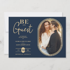 ラグジュアリーゴールデン魅力的オーバルフレーム結婚フォト