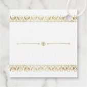 ラグジュアリーゴールド フェイバータグ (裏面)