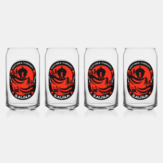 ラグジュアリーサウナギフト ガラス缶 (正面)