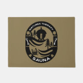 ラグジュアリーサウナギフト ドアマット (正面)